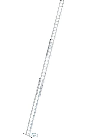 Roossien 3-delige optrekladder, 3x18 sporten met standaard stabilisatiebalk Roossien 3-delige optrekladder, 3x18 sporten met standaard stabilisatiebalk