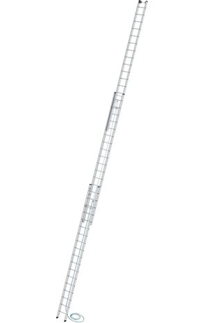 Roossien 3-delige aluminium optrekladder, 3x18 sporten