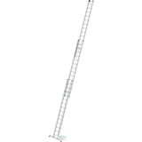 Munk 3-delige optrekladder, 3x14 sporten met Nivello stabilisatiebalk Munk 3-delige optrekladder, 3x14 sporten met Nivello stabilisatiebalk