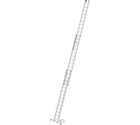 Roossien 3-delige optrekladder, 3x14 sporten met Nivello stabilisatiebalk