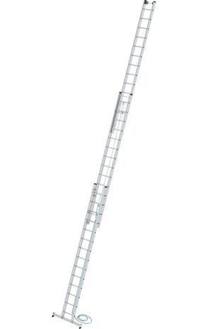 Roossien 3-delige optrekladder, 3x14 sporten met Nivello stabilisatiebalk