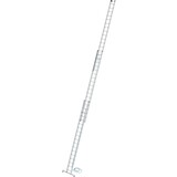 Munk 3-delige optrekladder, 3x18 sporten met Nivello stabilisatiebalk