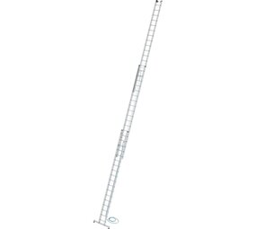 Roossien 3-delige optrekladder, 3x18 sporten met Nivello stabilisatiebalk