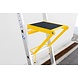 Roossien Ladderbankje (RAL 1021) met anti-slip R13