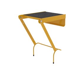 Roossien Ladderbankje (RAL 1021) met anti-slip R13