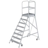 Munk Verrijdbare bordestrap, 8 treden Munk Verrijdbare bordestrap, 8 treden