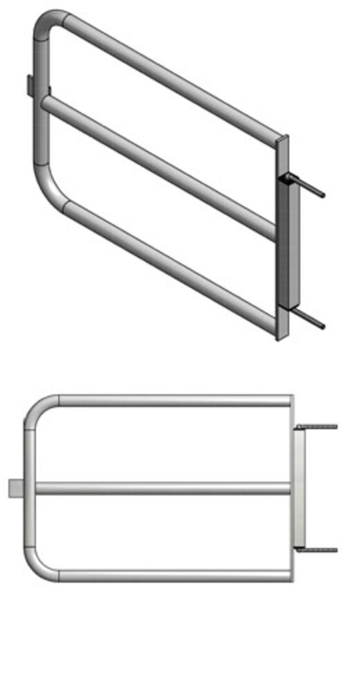 Munk Zelfsluitende deur voor kooiladder