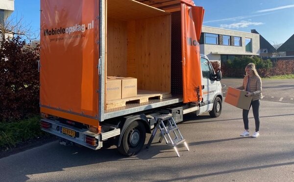 Roossien Aluminium klaptrap met 3 treden, Type ML