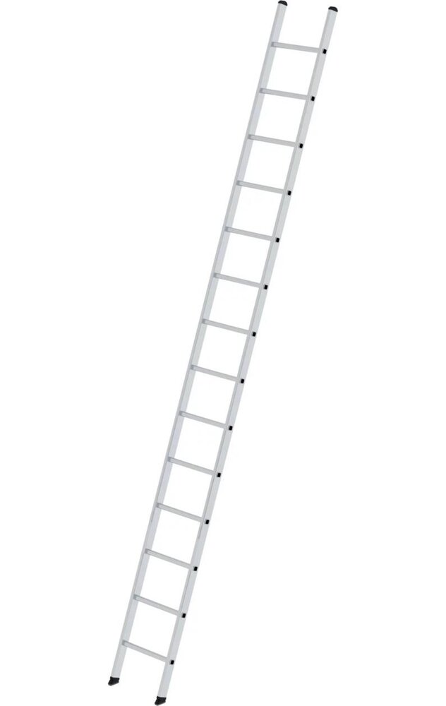 Munk Aluminium enkele ladder, 14 sporten Munk Aluminium enkele ladder, 14 sporten