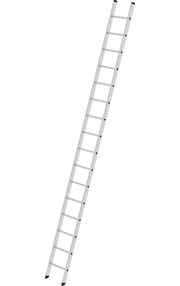 Roossien Aluminium enkele ladder, 16 sporten