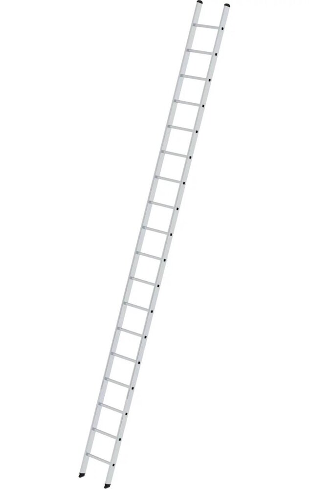 Munk Aluminium enkele ladder, 18 sporten Munk Aluminium enkele ladder, 18 sporten