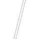 Roossien Aluminium enkele ladder, 18 sporten