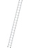 Aluminium enkele ladder, 18 sporten Aluminium enkele ladder, 18 sporten