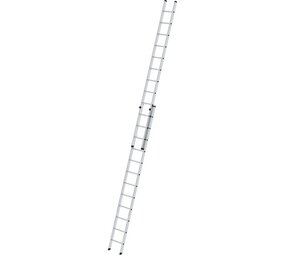 Munk 2-delige aluminium opsteekladder, 2x12 sporten Munk 2-delige aluminium opsteekladder, 2x12 sporten