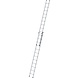 Munk 2-delige aluminium opsteekladder, 2x12 sporten Munk 2-delige aluminium opsteekladder, 2x12 sporten