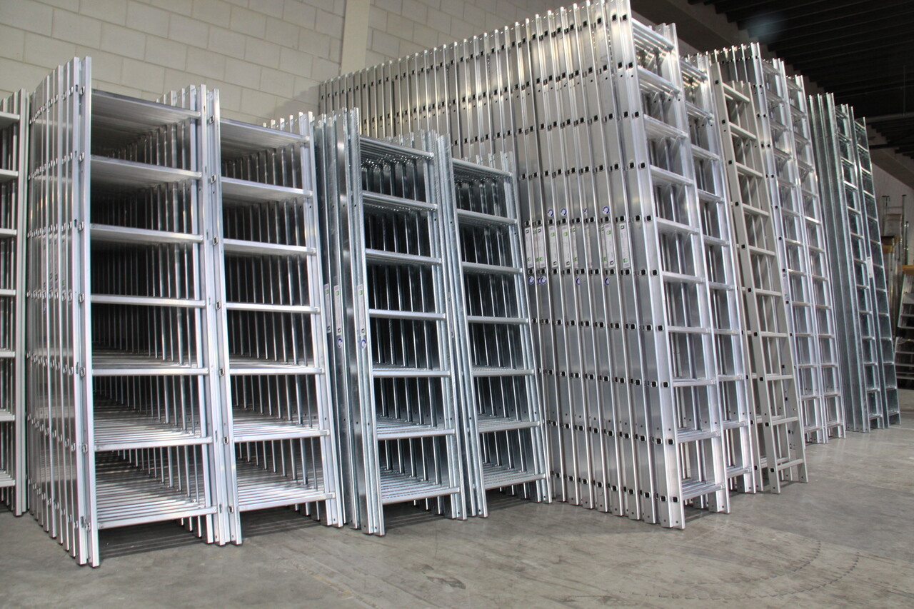 Munk Kooiladderdeel (geanodiseerd aluminium)