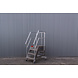 Roossien Aluminium verrijdbare bordestrap voor voedingsindustrie Roossien Aluminium verrijdbare bordestrap voor voedingsindustrie