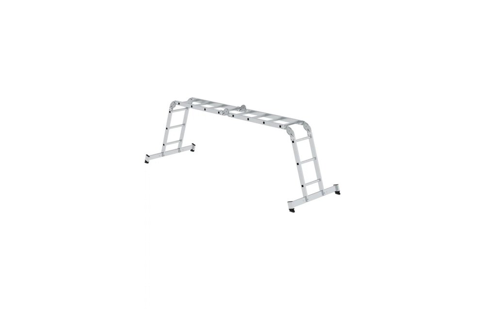 Multifunctionele vouwladder, 2x3+2x4 sporten