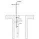 Munk Dubbelzijdige instaphulp voor putladder, RVS Munk Dubbelzijdige instaphulp voor putladder, RVS