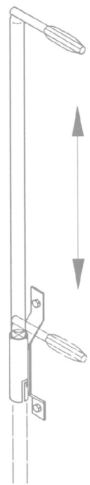 Munk Insteekhuls voor instaphulp, staalverzinkt Munk Insteekhuls voor instaphulp, staalverzinkt