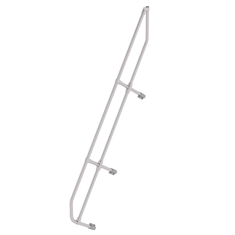 Munk Tweede leuning voor aluminium vaste trap 60°, 9 treden