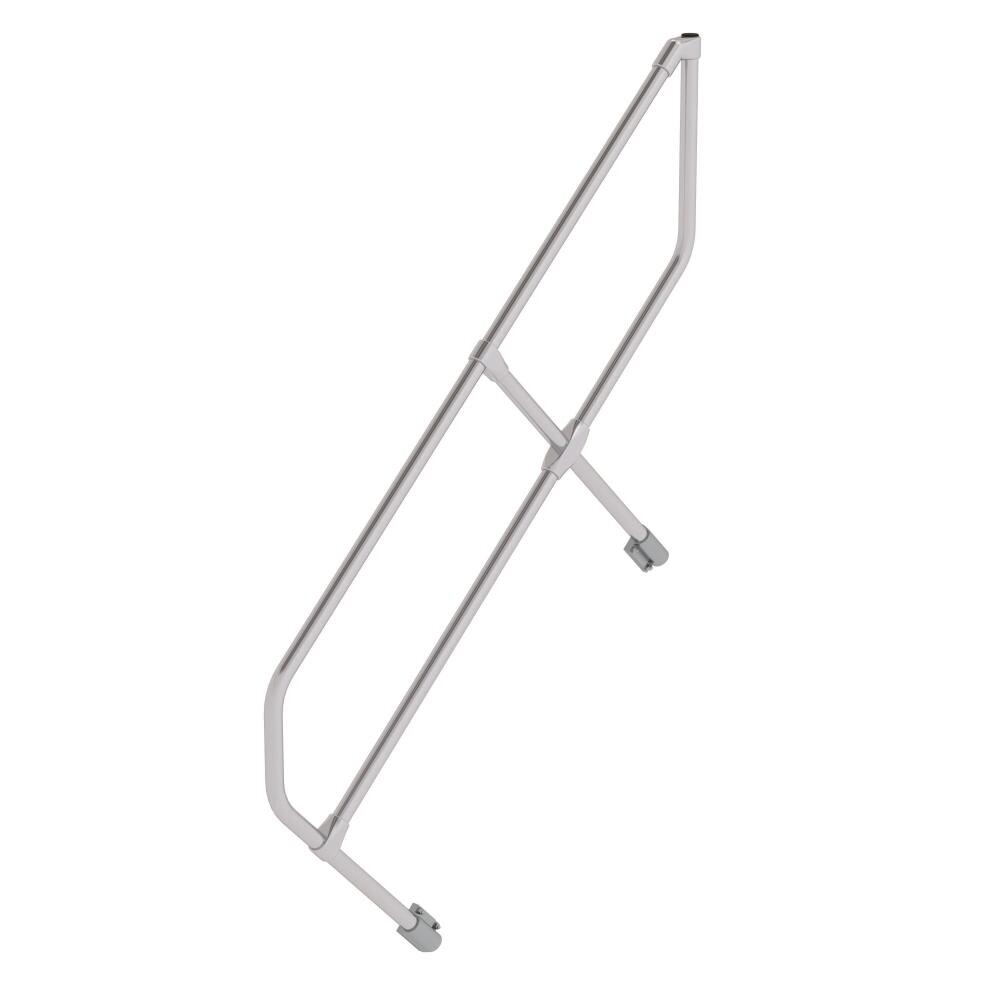 Roossien Tweede leuning voor aluminium vaste trap 45°, 5 treden