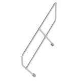 Munk Tweede leuning voor aluminium vaste trap 45°, 5 treden