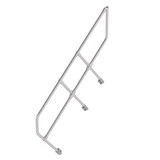 Munk Tweede leuning voor aluminium vaste trap 45°, 6 treden