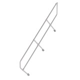 Roossien Tweede leuning voor aluminium vaste trap 45°, 9 treden