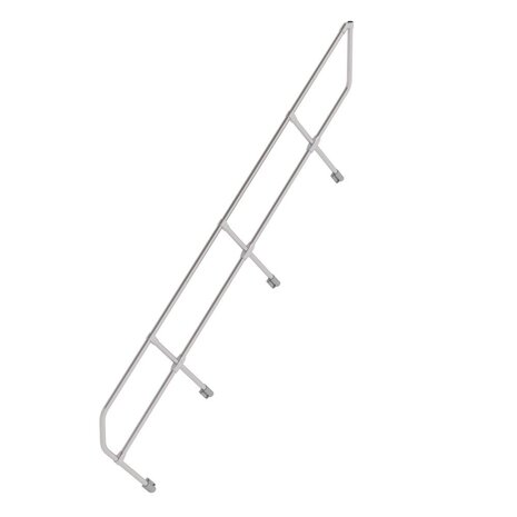 Roossien Tweede leuning voor aluminium vaste trap 45°, 11 treden Roossien Tweede leuning voor aluminium vaste trap 45°, 11 treden