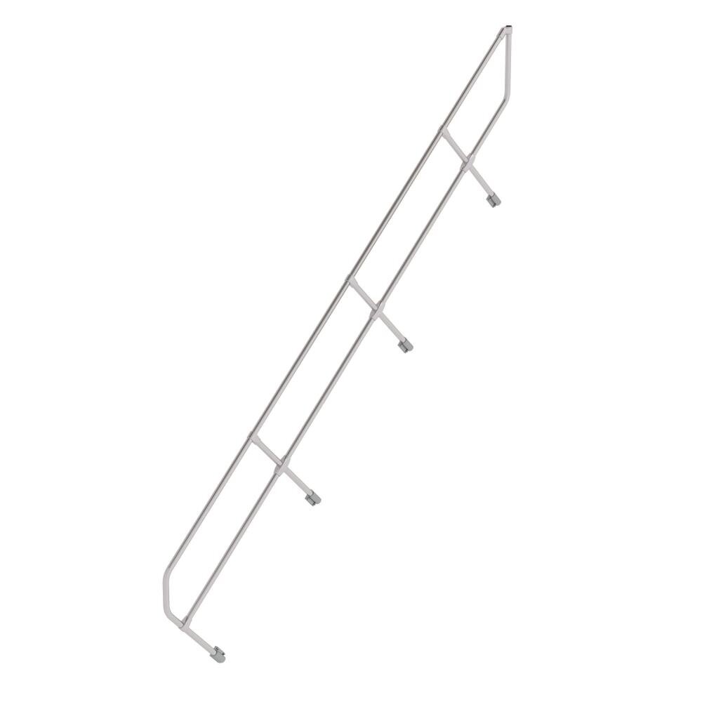 Munk Tweede leuning voor aluminium vaste trap 45°, 14 treden Munk Tweede leuning voor aluminium vaste trap 45°, 14 treden