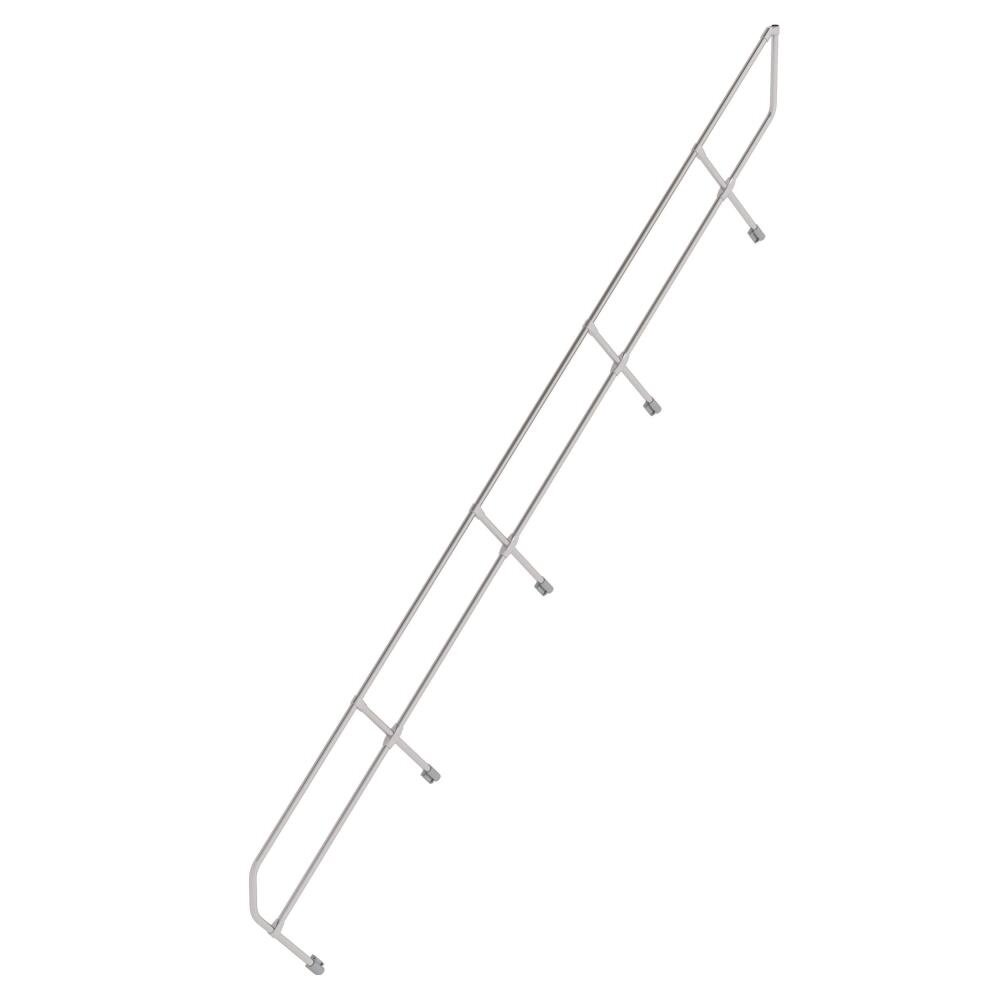 Munk Tweede leuning voor aluminium vaste trap 45°, 18 treden Munk Tweede leuning voor aluminium vaste trap 45°, 18 treden