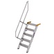 Munk Aluminium vaste trap 60°, 5 treden (600mm breed) Munk Aluminium vaste trap 60°, 5 treden (600mm breed)