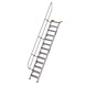 Munk Aluminium vaste trap 60°, 13 treden (600mm breed) Munk Aluminium vaste trap 60°, 13 treden (600mm breed)