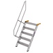 Munk Aluminium vaste trap 60°, 5 treden (800mm breed) Munk Aluminium vaste trap 60°, 5 treden (800mm breed)