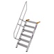 Munk Aluminium vaste trap 60°, 6 treden (800mm breed) Munk Aluminium vaste trap 60°, 6 treden (800mm breed)