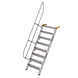 Munk Aluminium vaste trap 60°, 8 treden (800mm breed) Munk Aluminium vaste trap 60°, 8 treden (800mm breed)
