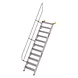 Munk Aluminium vaste trap 60°, 11 treden (800mm breed) Munk Aluminium vaste trap 60°, 11 treden (800mm breed)