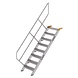 Munk Aluminium vaste trap 45°, 8 treden (600mm breed) Munk Aluminium vaste trap 45°, 8 treden (600mm breed)
