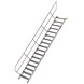 Munk Aluminium vaste trap 45°, 17 treden (800mm breed) Munk Aluminium vaste trap 45°, 17 treden (800mm breed)