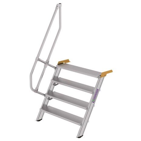 Munk Aluminium vaste trap 60°, 4 treden (1.000mm breed) Munk Aluminium vaste trap 60°, 4 treden (1.000mm breed)