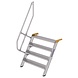 Munk Aluminium vaste trap 60°, 4 treden (1.000mm breed) Munk Aluminium vaste trap 60°, 4 treden (1.000mm breed)