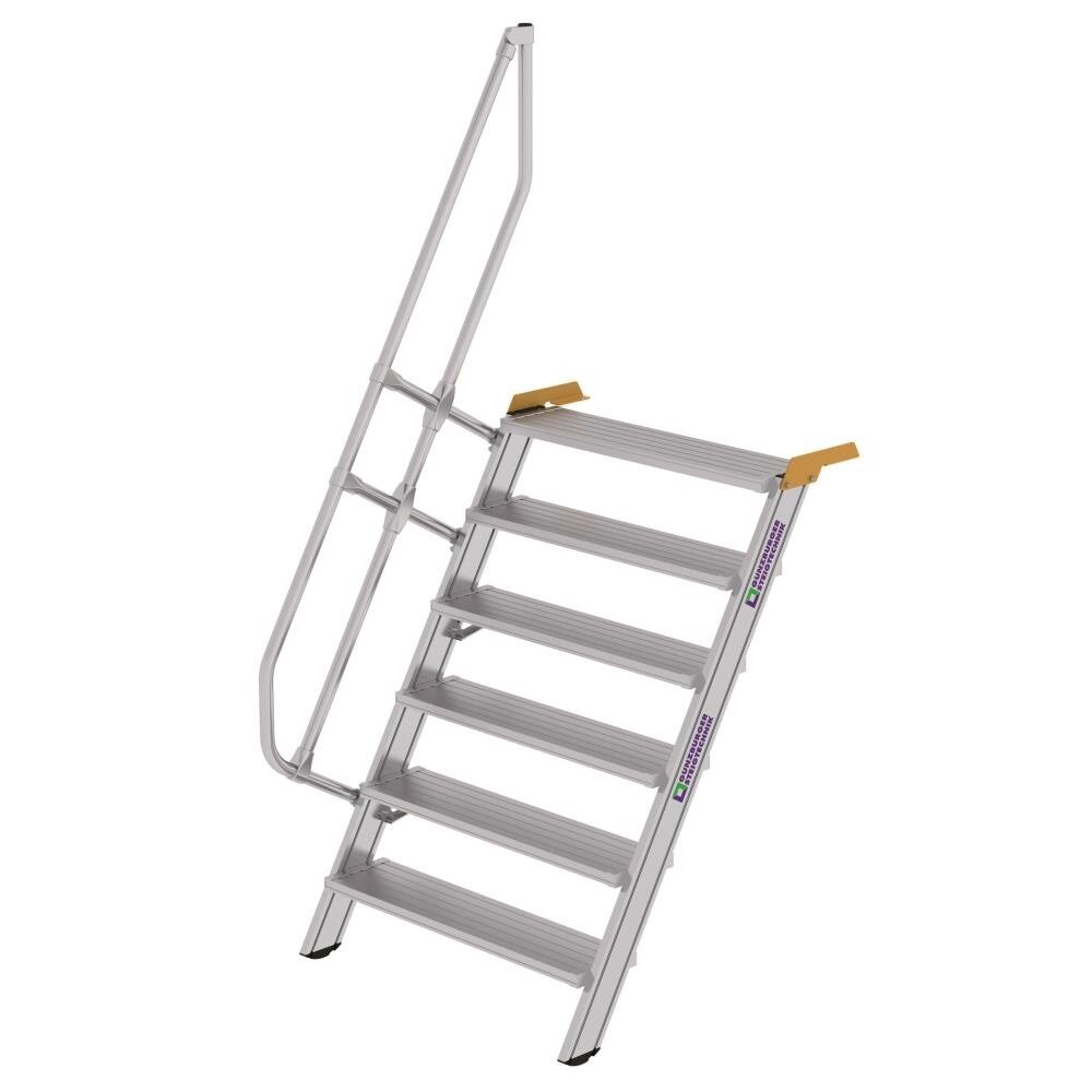 Munk Aluminium vaste trap 60°, 6 treden (1.000mm breed)