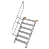 Munk Aluminium vaste trap 60°, 6 treden (1.000mm breed)