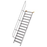 Munk Aluminium vaste trap 60°, 13 treden (1.000mm breed)