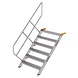 Munk Aluminium vaste trap 45°, 6 treden (1.000mm breed) Munk Aluminium vaste trap 45°, 6 treden (1.000mm breed)