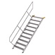 Munk Aluminium vaste trap 45°, 10 treden (1.000mm breed) Munk Aluminium vaste trap 45°, 10 treden (1.000mm breed)