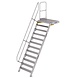 Munk Vaste trap met platform 60°, 12 treden (1.000mm breed) Munk Vaste trap met platform 60°, 12 treden (1.000mm breed)