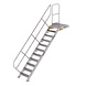 Munk Vaste trap met platform 45°, 11 treden (600mm breed) Munk Vaste trap met platform 45°, 11 treden (600mm breed)