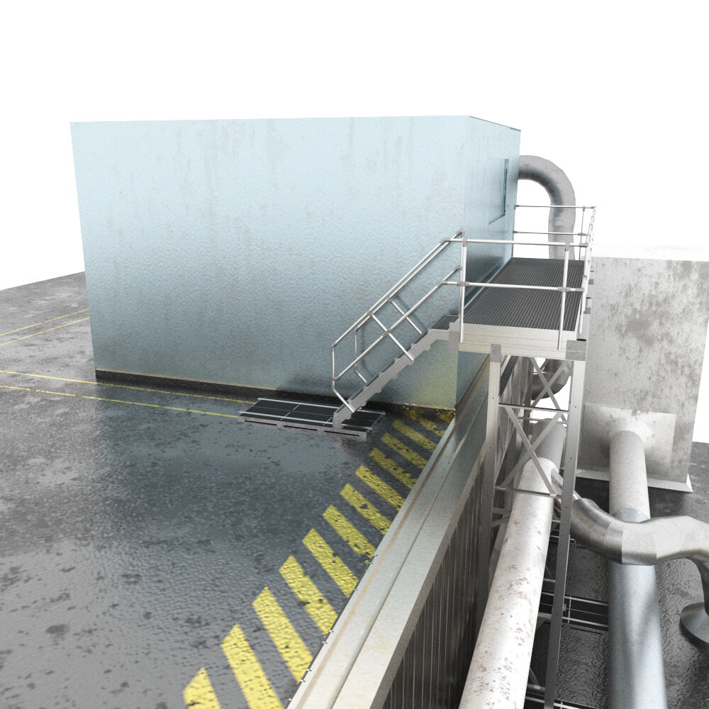 Roossien Aluminium onderhoudsbordes Roossien Aluminium onderhoudsbordes